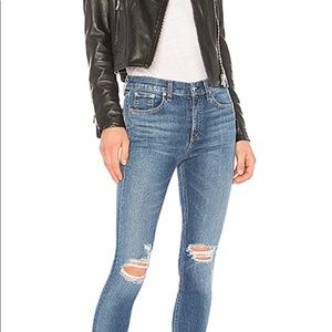 Rag and bone high rise skinny